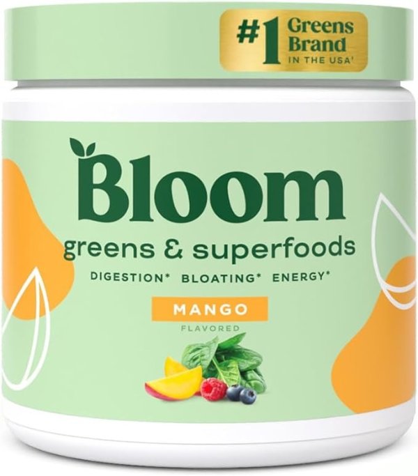 Bloom Nutrition 绿色超级食物 芒果味