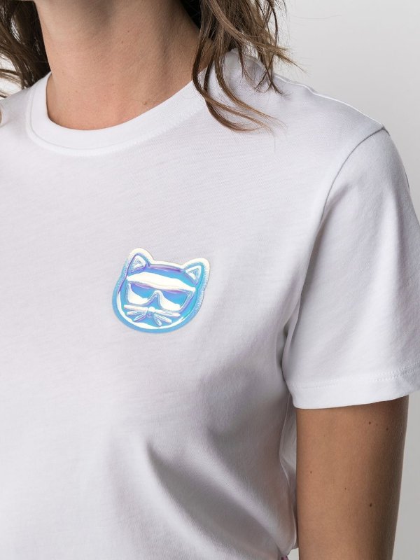 Mini Ikonik Choupette-patch T-Shirt