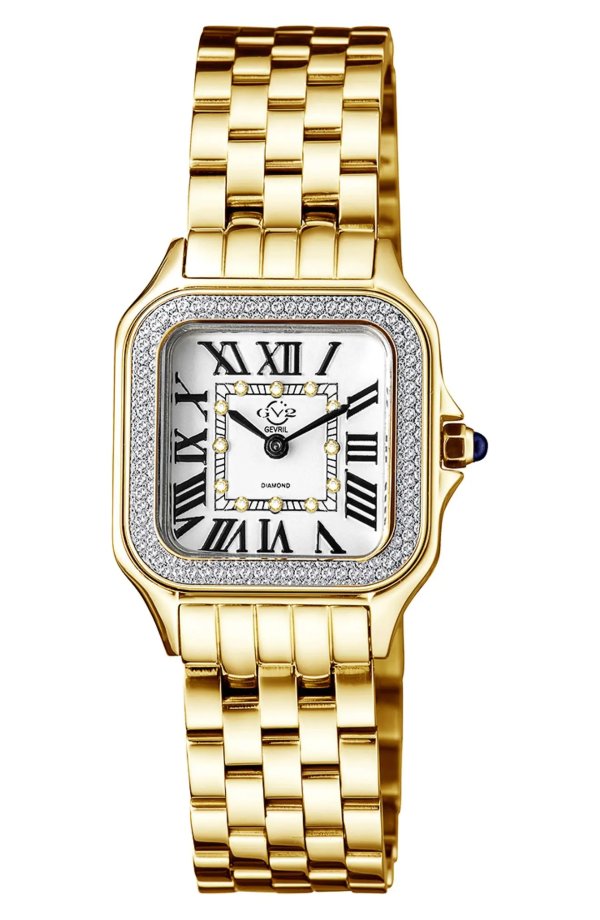 Women's Milan Diamond Dial Bracelet Watch, 27.5mm