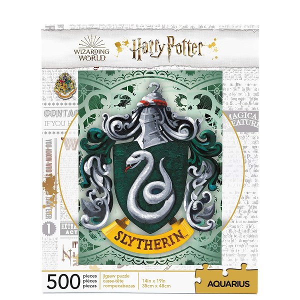 AQUARIUS Harry Potter Puzzle Slytherin Crest 500 Piece