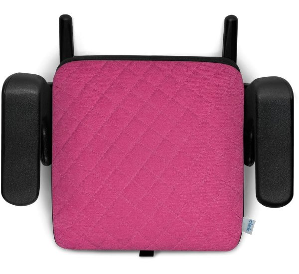 Olli Backless High Back Belt Positioning Booster Car Seat - Flamingo X