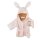 Bunny Hooded Spa Robe(Baby Girls)