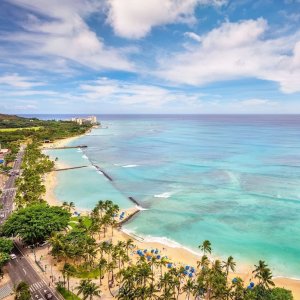 Waikiki 酒店4晚机酒$986起Hawaiian Airlines 旅游套餐 6月酒店含机票 会员赚里程