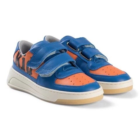 Blue and Orange Fami Shoes | AlexandAlexa