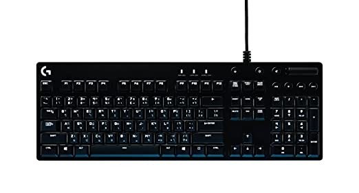 G610 Orion Red Backlit Mechanical Gaming Keyboard (920-007839)