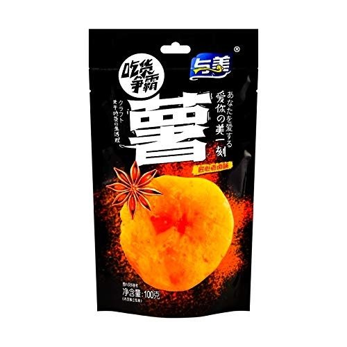 YUMEI Potato Wedge Soy Sauce and Spicy Flavor 100g, Pack of 6