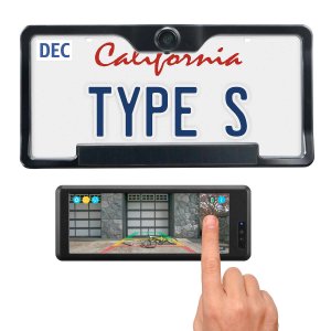 Type S 无线太阳能广角倒车摄像头 带6.8吋高清触摸屏