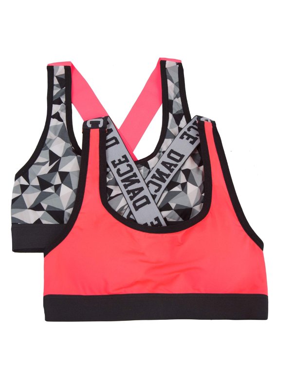 Girls' Banded Sports Bra Style 2 Pack