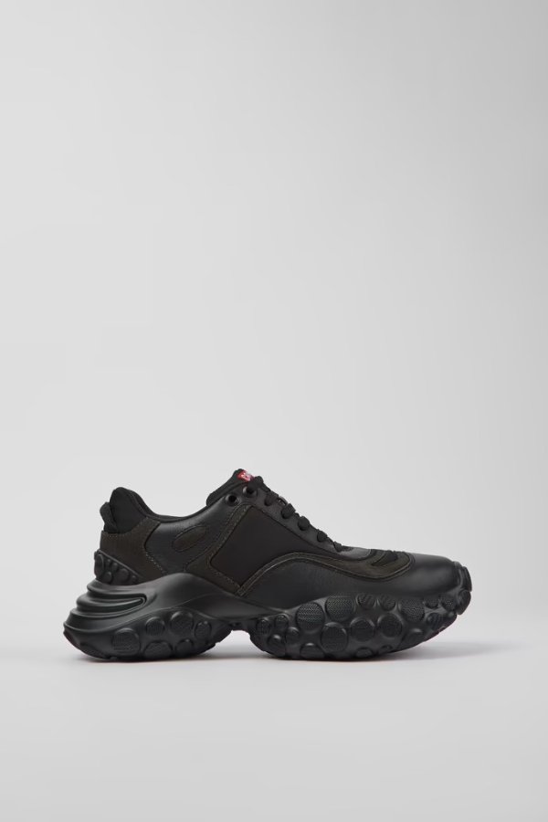 Pelotas Mars Black Textile/Leather Sneaker for Women