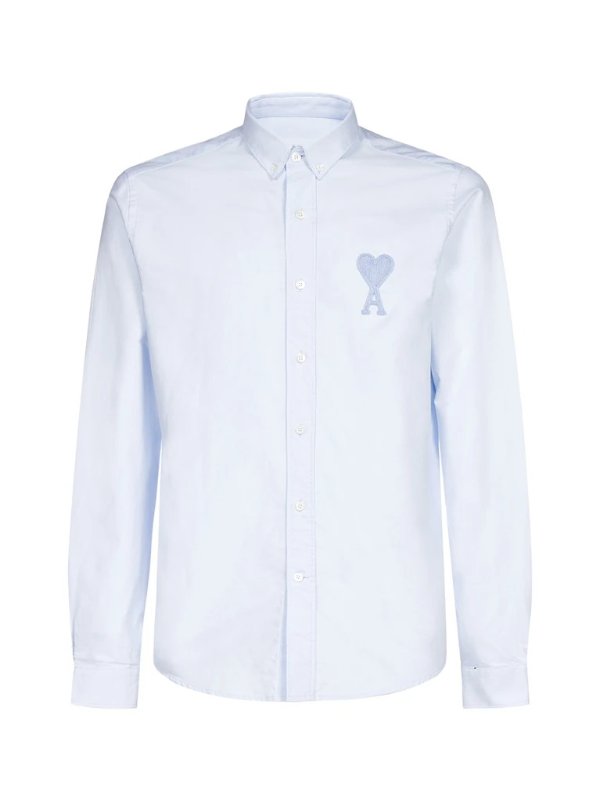 de Coeur Embroidered Button-Down Shirt
