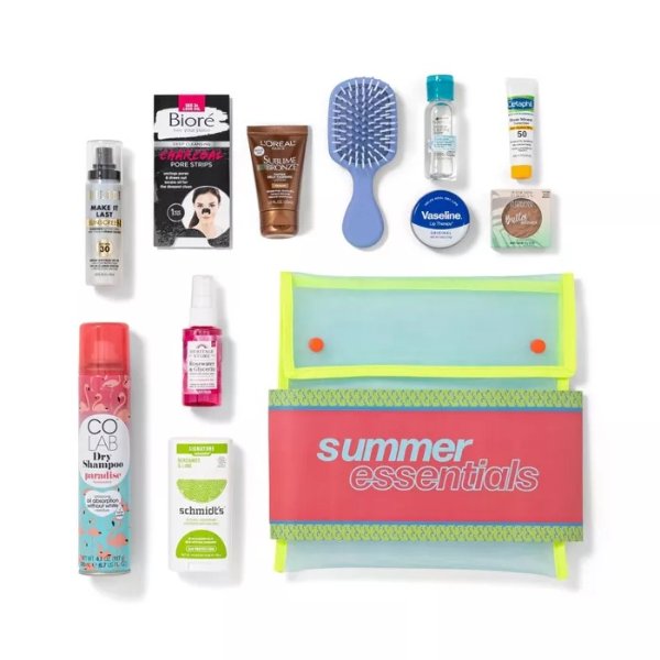 Summer Essentials Beauty Sample Box Gift Set - Target Beauty Capsule - 11pc