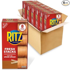 Ritz$5.28+30% off couponFresh Stacks Whole Wheat Crackers, 6 - 11.6 oz Boxes (48 Stacks)