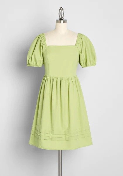 Spring At The Chance Babydoll Dress