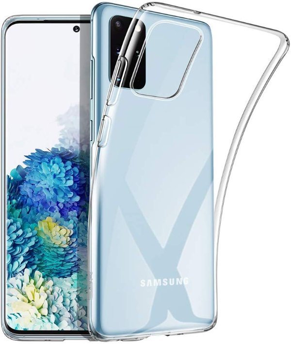Essential Zero Slim Clear Soft TPU Case Compatible with The Samsung Galaxy S20 Plus