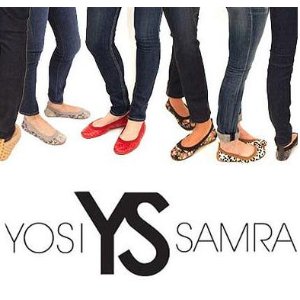 6PM精选Yosi Samra 折叠芭蕾平底鞋