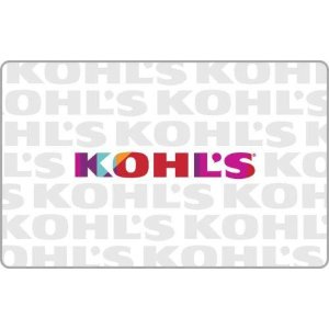 $85 Kohl's Gift Card with $15 Bonus Included - mail delivery