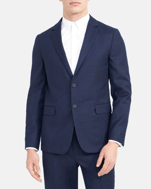 Unstructured suit jacket