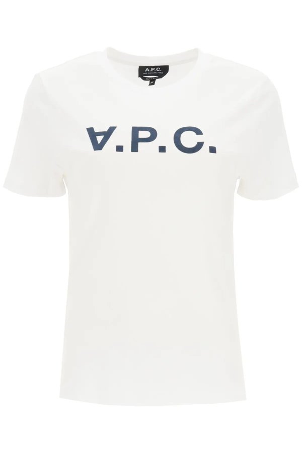 Vpc logo flock t-shirt A.p.c.