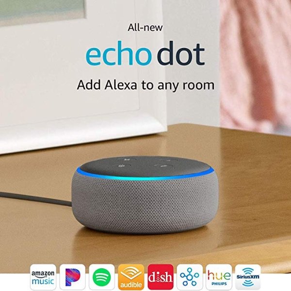 All-new Echo Dot (3rd Gen) 智能语音助手