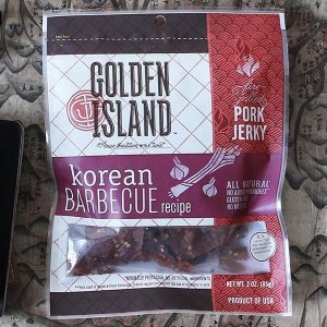 Golden Island 韩式照烤口味猪肉干 3oz