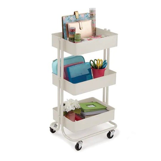 Almond 3-Tier Lexington Cart By Recollections™