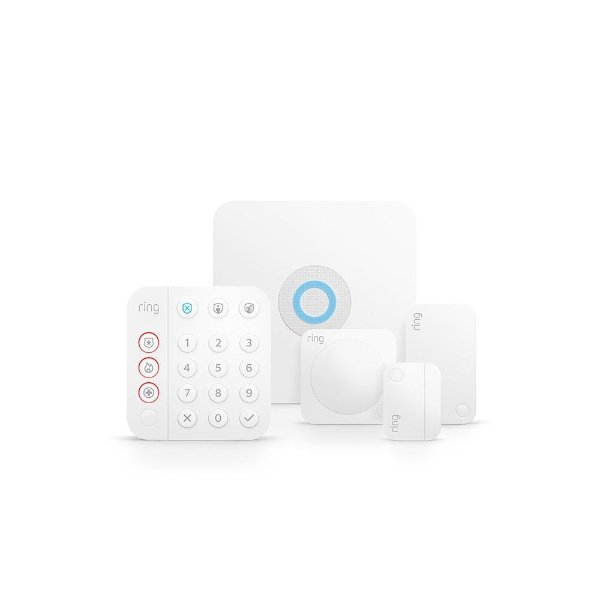 Wireless Alarm Home Security Kit, (5-Piece) (2nd Gen)