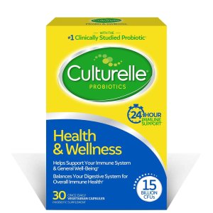 Culturelle Health & Wellness Daily Probiotic For Women & Men - 30 Count