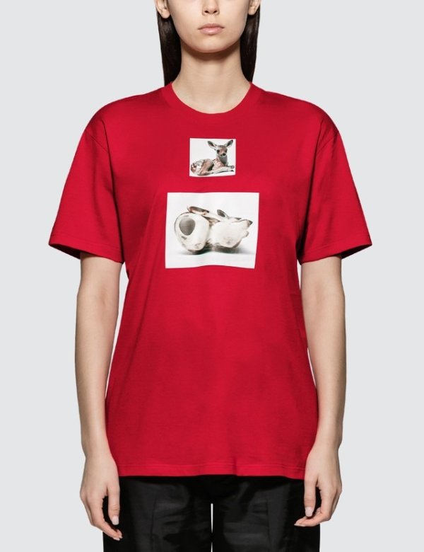 Deer Print Short Sleeve T恤