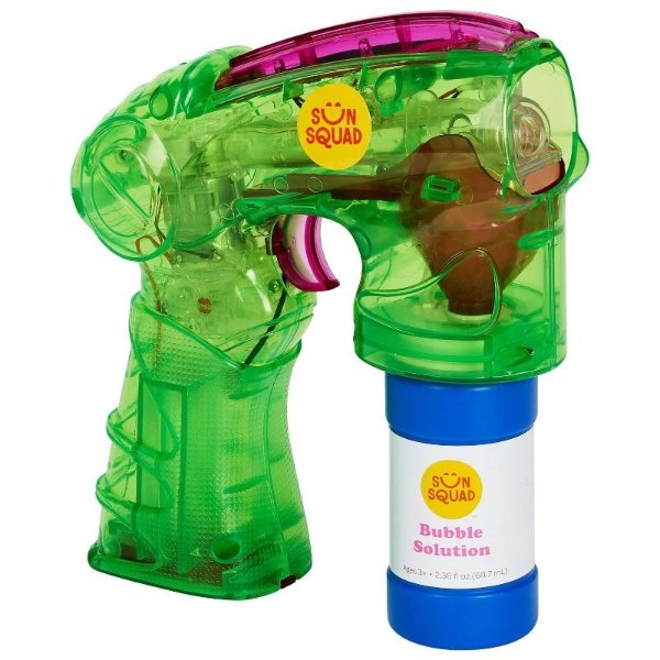 Light-Up Bubble Blaster Green - Sun Squad&#8482;
