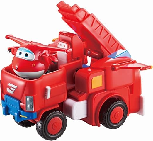 Jett's Robo Rig, Transforming Toy Vehicle Set, Includes Transform-A-Bot Jett Figure, 2" Scale