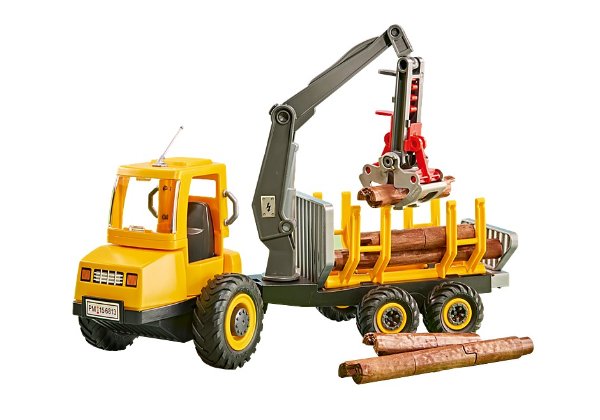 Timber Truck with Crane