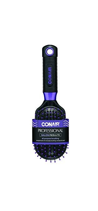 Conair Pro Hair Brush, Cushion, Purse Size