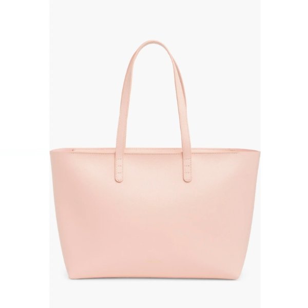 Small Leather Zip Tote