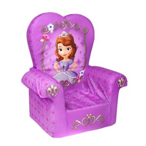 迪士尼索菲亚公主高背椅