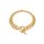 Lucy Williams Gold T Bar Chunky Chain Bracelet