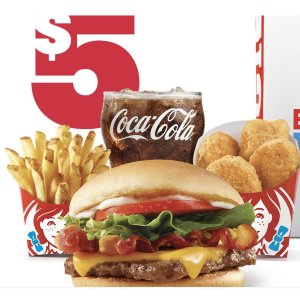 Wendy's 超值套餐 Biggie Bag 回归 含汉堡+鸡块+薯条+饮料