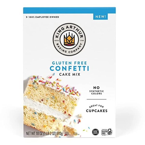 Confetti Cake Mix, Gluten Free, 18 Oz