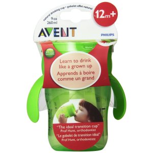 Philips AVENT 9 Ounce BPA Free Natural Drinking Cup 1-Pack Red