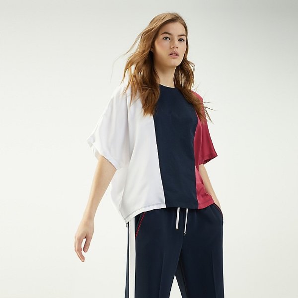 Organic Cotton Colorblock Top | Tommy Hilfiger