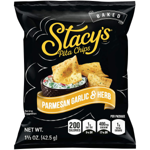 Stacy's 蒜香芝士烤皮塔片 1.5oz 24包