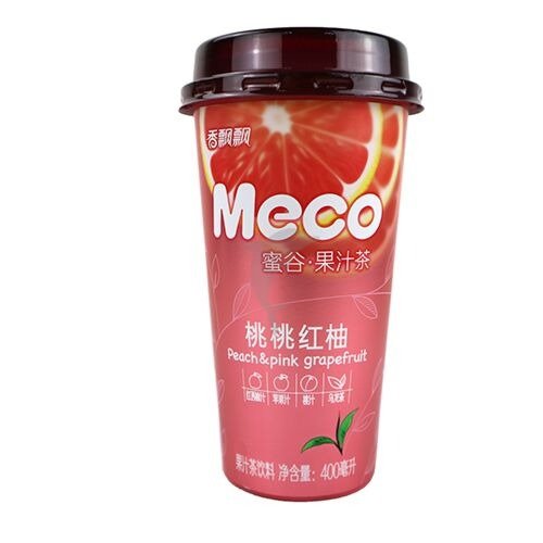 香飘飘 Meco密谷果汁茶（桃桃红柚味）400ml