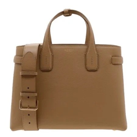 Medium Banner Camel Brown Leather Women's Shoulder Bag 80685501
