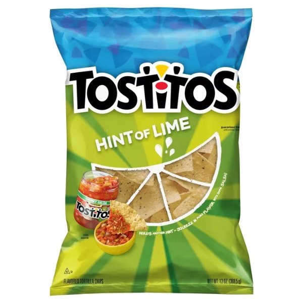Hint Of Lime Tortilla Chips - 13oz
