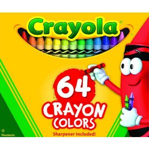a 64 Ct Crayons (52-0064)
