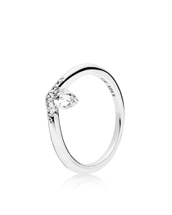 Sterling Silver & Cubic Zirconia Classic Wish Ring