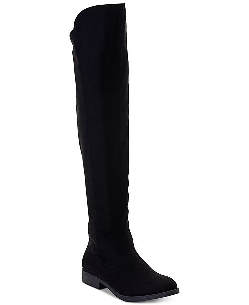 Hayley Over-The-Knee Zip Boots, Created for Macy's