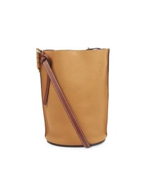 - Gate Leather Bucket Bag