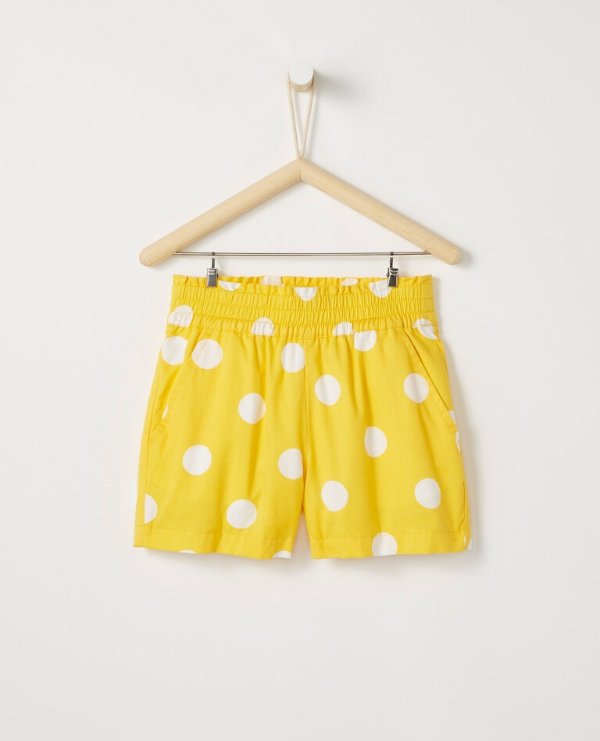 Dottie Shorts In Peached Twill