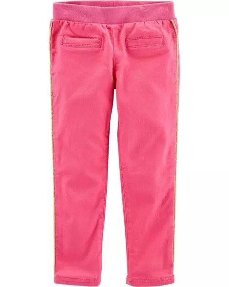 Pull-On Skinny Stretch Pants