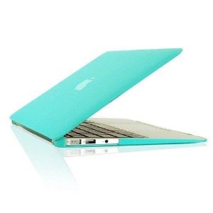  2 in 1 Hard Case Cover and Keyboard Cover for Macbook Air 11-inch Turquoise